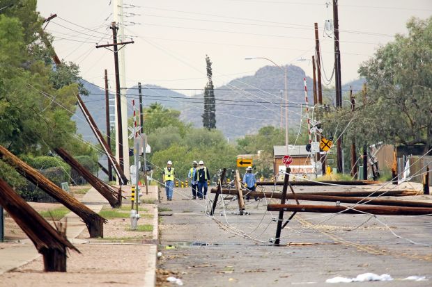 Images from the storm Friday, July 26, 2013